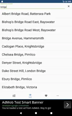 London Cycles android App screenshot 1