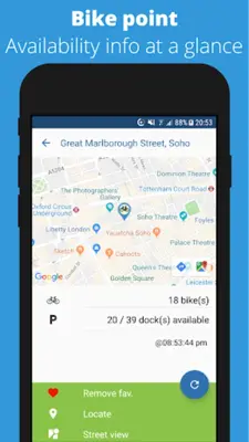 London Cycles android App screenshot 7